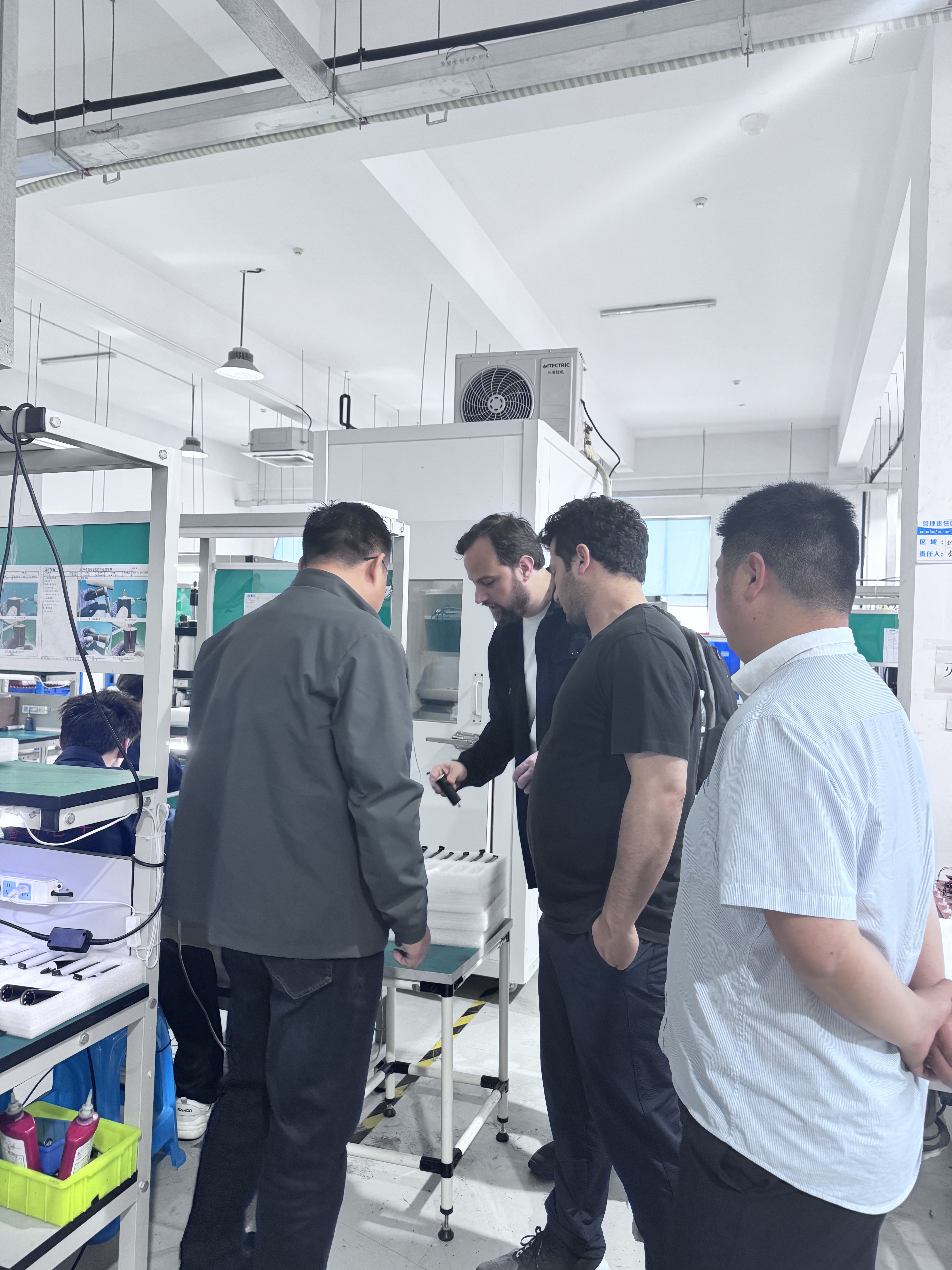 Blog công ty mới nhất về Khách hàng Thổ Nhĩ Kỳ đến thăm Jiangsu Retek Motion Co., Ltd để thảo luận về khả năng hợp tác